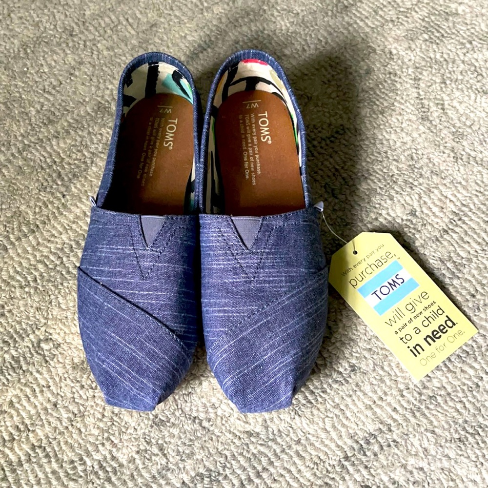 Tom’s slip-ons